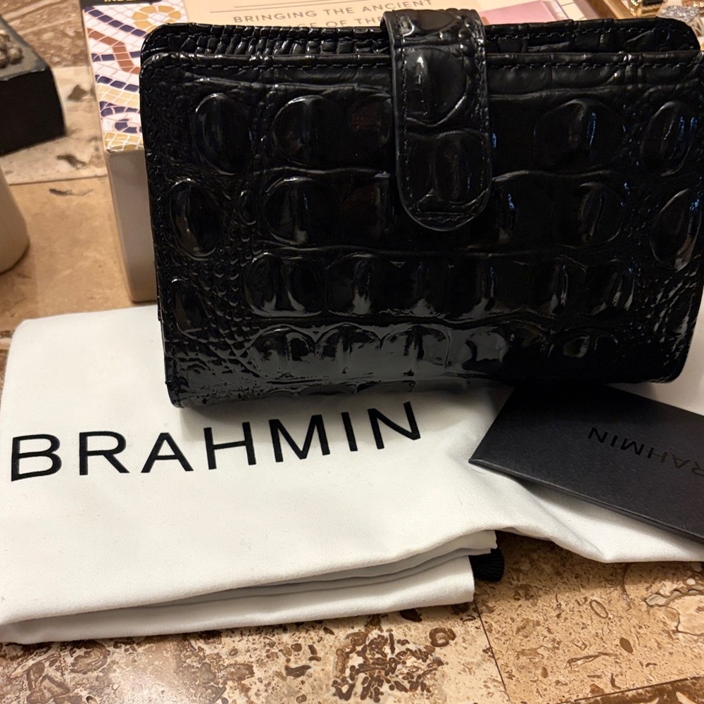 Black Melbourne Wallet-Brahmin - Picture 7 of 7